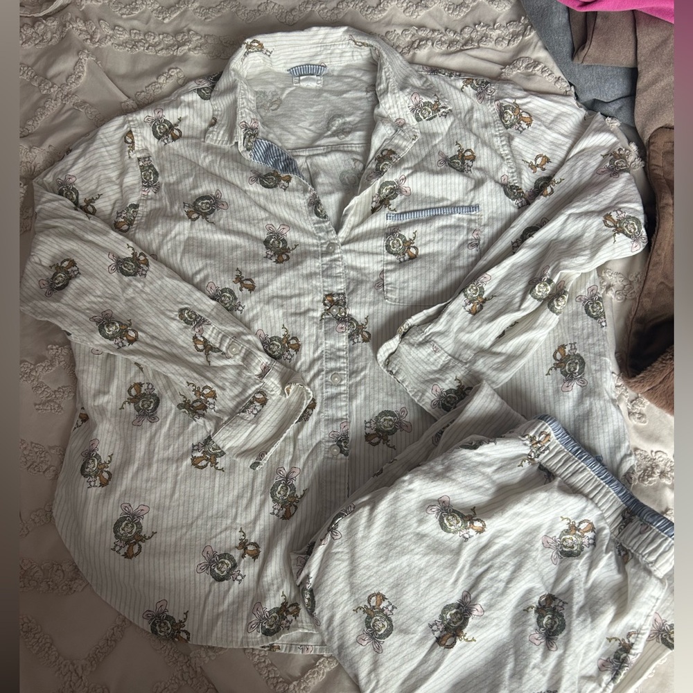 Aerie Cindy Louwho Flannel PJs